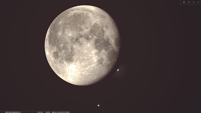 Night from October 11 to October 12, 2022. Lunar occultation of Uranus. Astronomical review from Andrey Klimkovsky