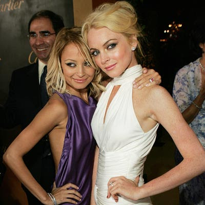 nicole richie lindsay lohan skinny. lindsay lohan anorexic