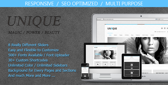 Unique - Magic / Power / Beauty - Business Corporate