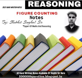 Figure Counting Notes By Shobhit Singhal Sir ( Reasoning Notes )