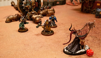 Warhammer 40k - 9th Edition - Chaos Daemons vs Adeptus Mechanicus - 1000pts - Eternal War - Incursion - Shifting Front Mission