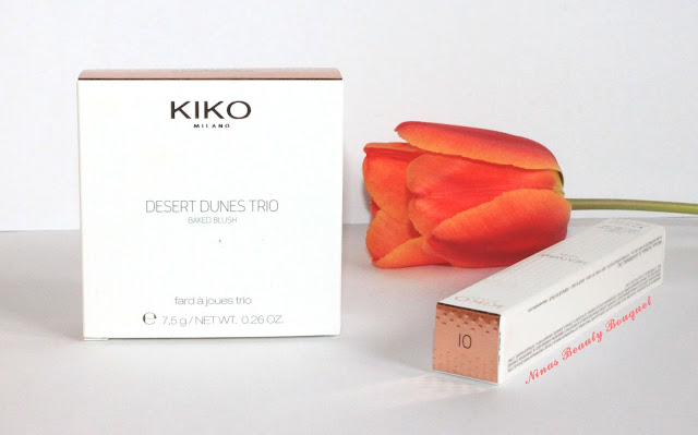 Kiko Desert Dunes Trio Baked Blush - 02 Gypsy Pink