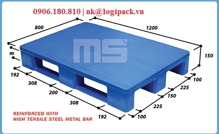 Pallet y tế PWEN4-1208M