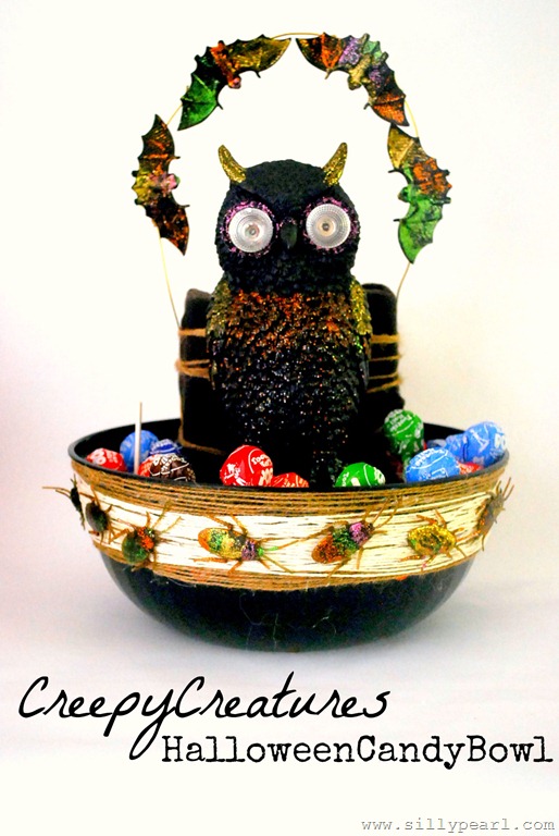 Halloween Candy Bowl.