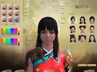 ArcheAge - Character Creation Eyes