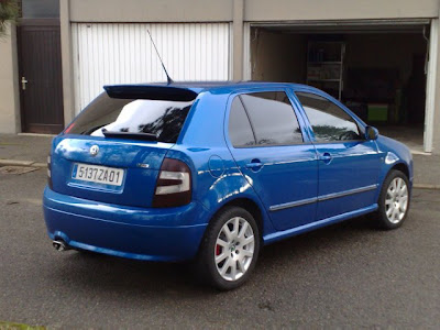 2011 New Skoda Fabia RS concept 