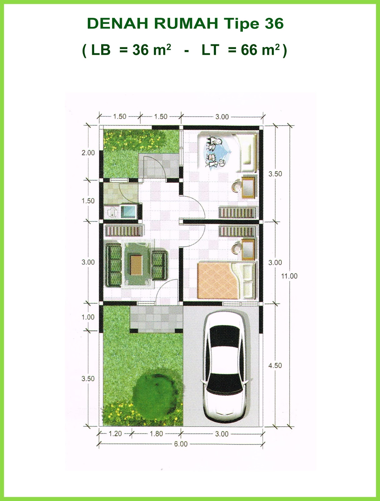 RUMAH INVESTASI TYPE ACEROLA