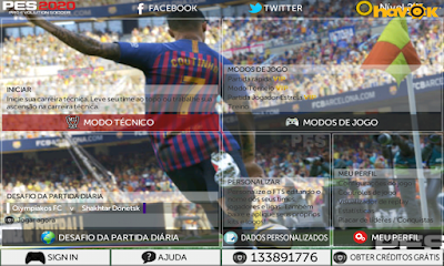 t play the PES Mobile game because the size of the game is too large Download FTS Mod PES 2020