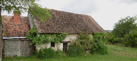 Old farm cottage.  Indre et Loire, France. Photographed by Susan Walter. Tour the Loire Valley with a classic car and a private guide.