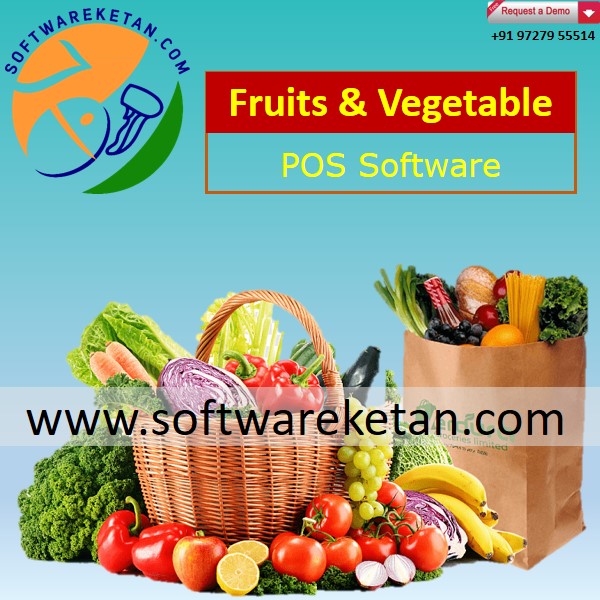 Touch POS Billing for Retail Store of Fruit N Vegetables with Weighing Scale Integration