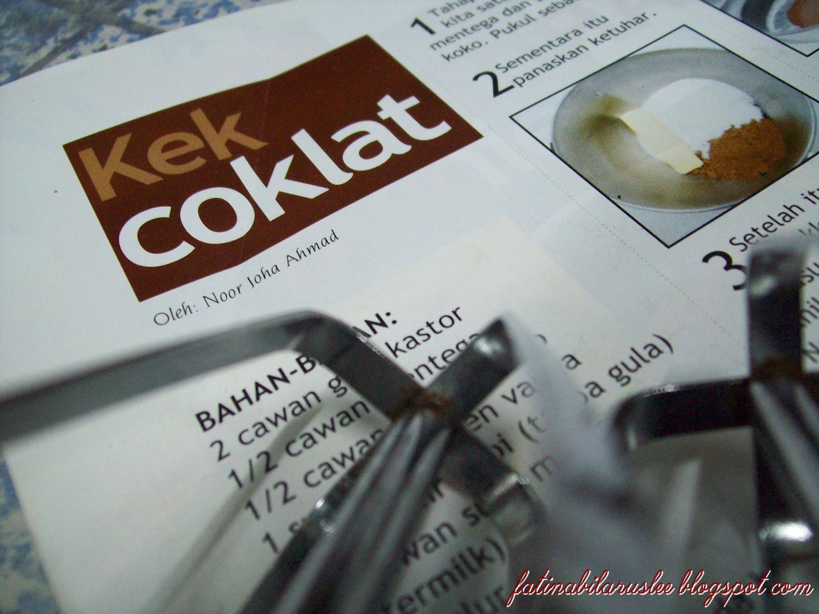 This is my story: *Resepi Kek Coklat