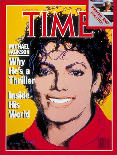 TIME 1984 cover on Michael Jackson