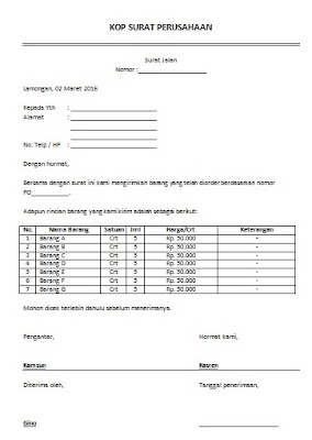 March 2016  Cara Buat Surat