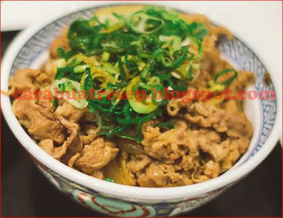 Foto Resep Gyudon Beef Bowl Ala Yoshinoya Buatan Sendiri Sederhana Spesial Halal Pedas Asli Enak