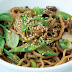 Recipe: Sesame Lime Soba Noodles with Snow Peas and Shiitake Mushrooms