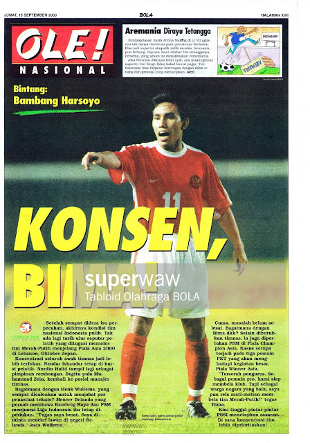 SEPAKBOLA NASIONAL BIMA SAKTI INDONESIA 2000