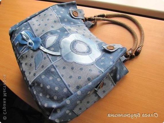 джинсовая сумка - Beautiful denim bag