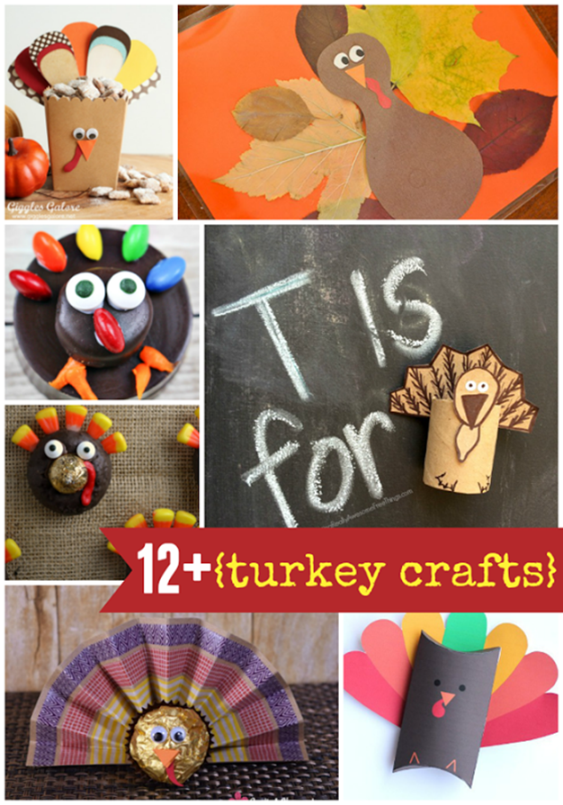 12  Turkey Crafts at GingerSnapCrafts.com #turkey #turkeycrafts #crafts_thumb[2]