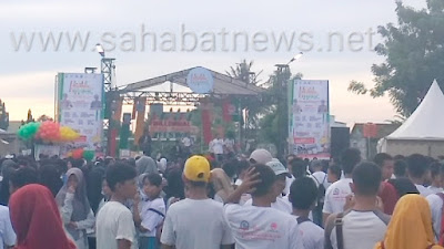 Ribuan Kaum Millennial Sesaki Road Safety Festival Polres Pinrang