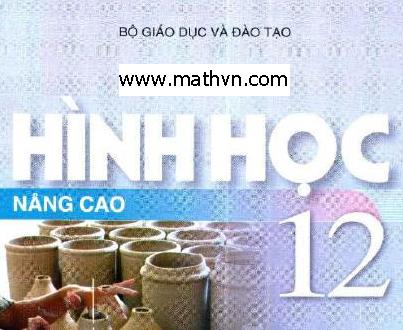 sach giao vien toan 12 giai tich 12 hinh hoc 12 nang cao