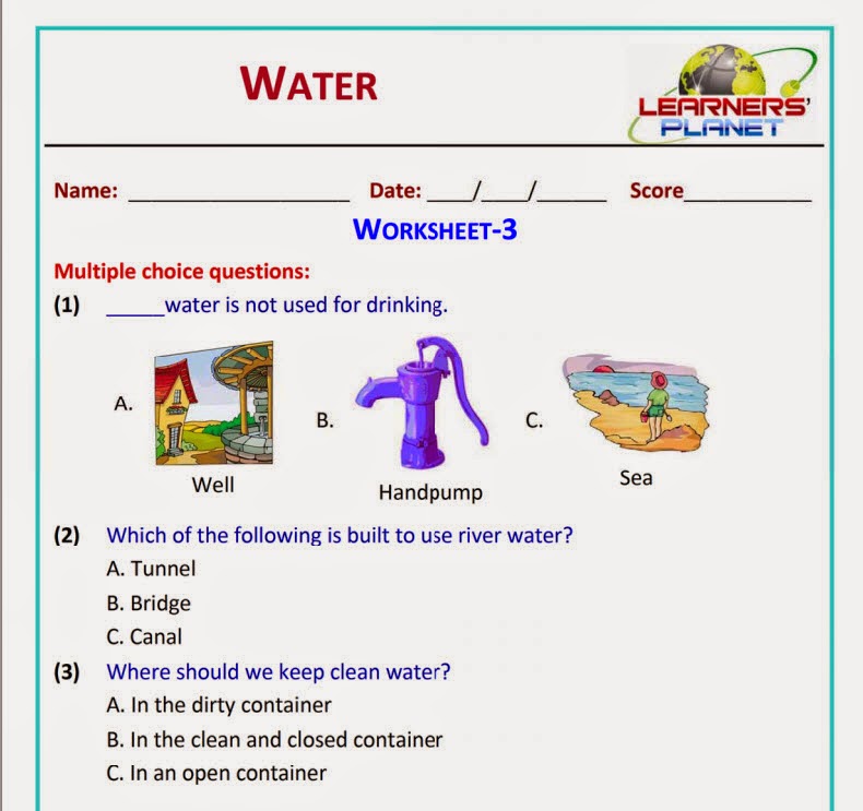 exam entrance for english grade 4 papers, class Worksheets, Water download cbse test 2 printable videos,