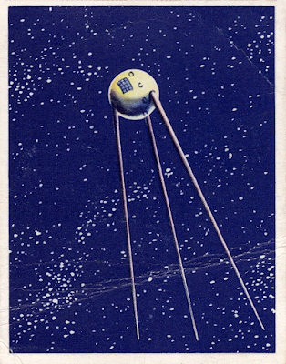 1958 Weetabix : Conquest of Space A-12 - Sputnik Satellite