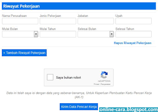 Cara Membuat Kartu Kuning Online bandung