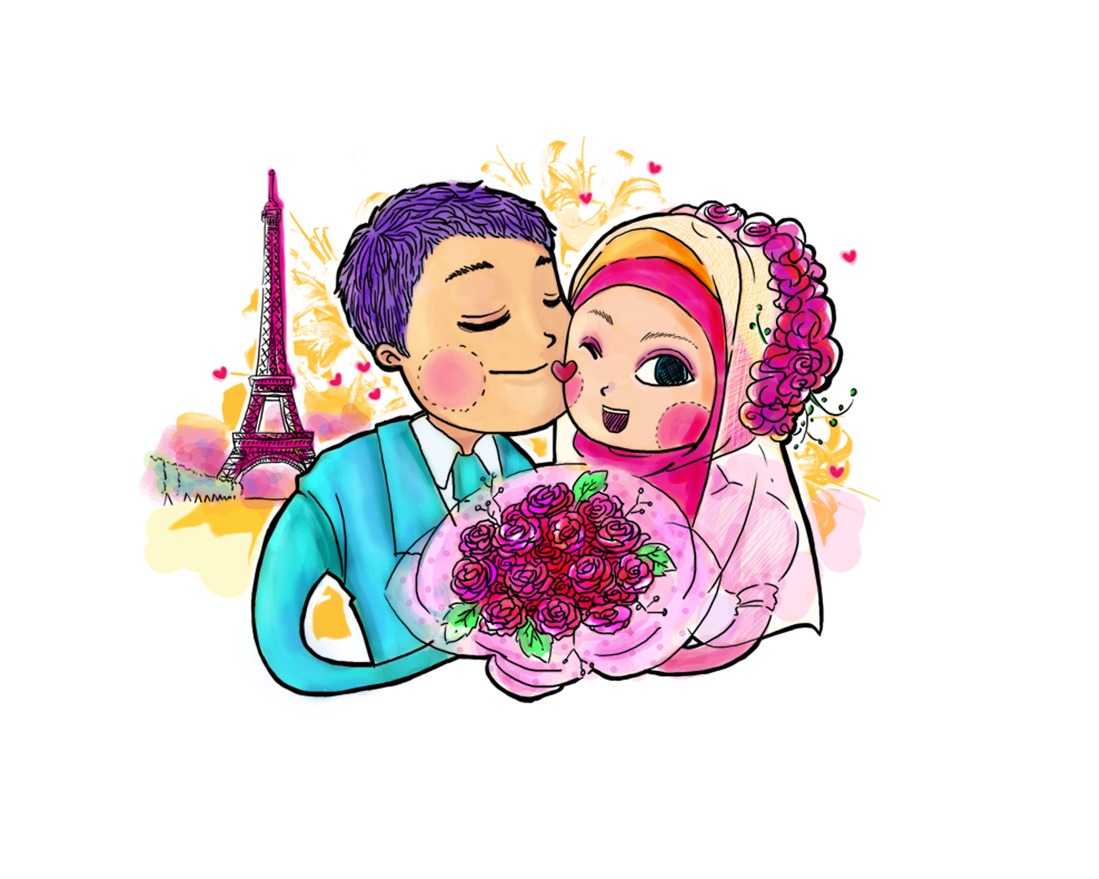 Desain Murah Ll 085713900121 Ll Pin286b5a4b Kartun Couple