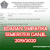 Surat Edaran Pengelolaan SIMPATIKA Semester Ganjil 2019/2020