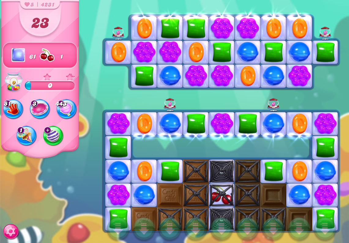 Candy Crush Saga level 4231