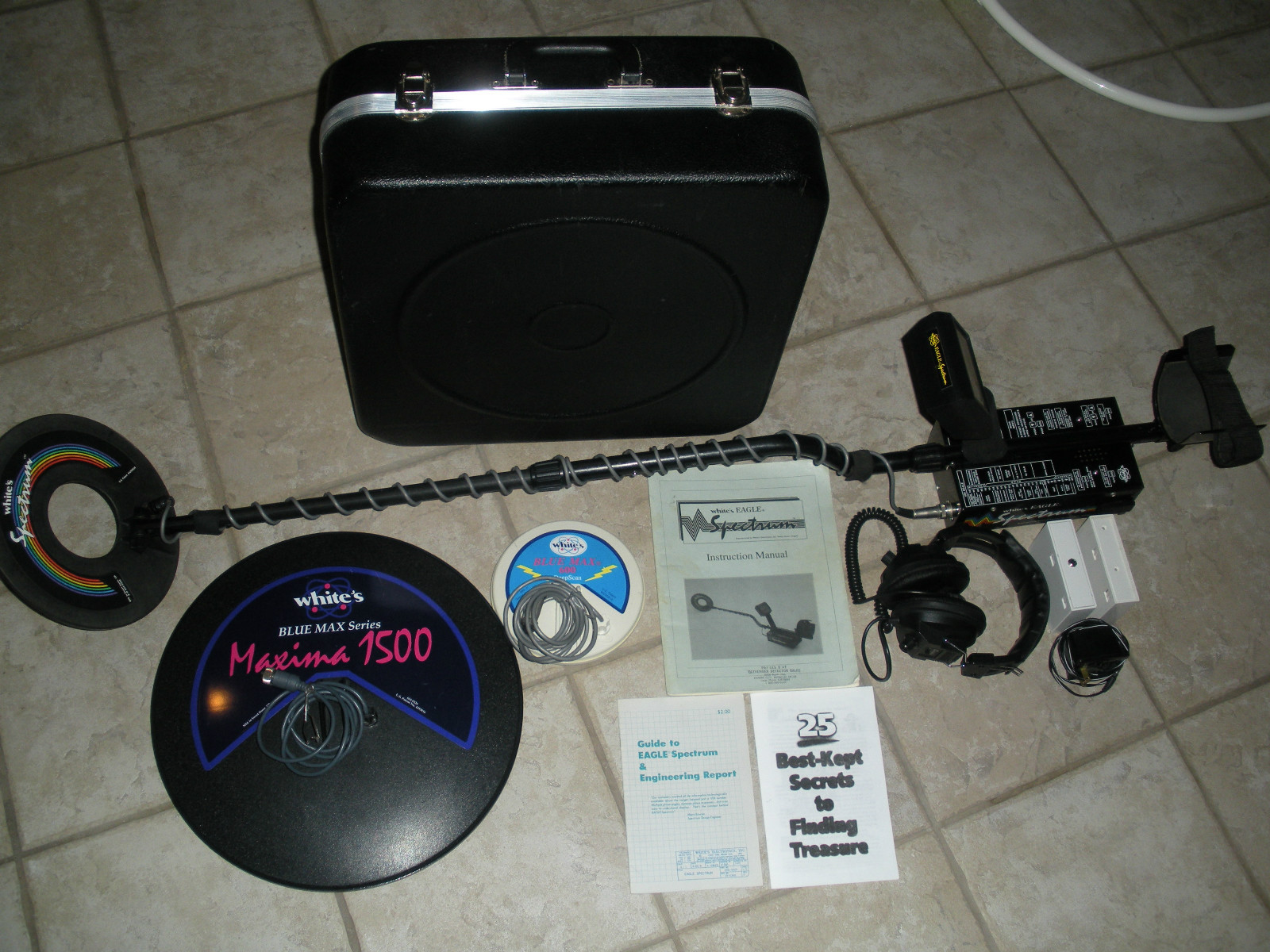Détecteur métaux Eagle Spectrum Whites