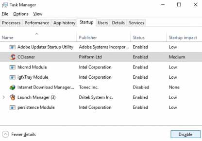 cara mempercepat kinerja Windows 10