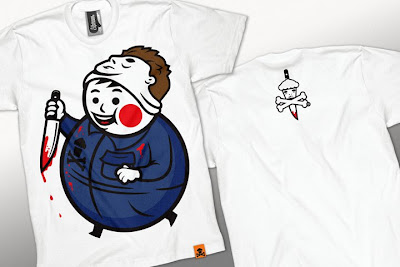 Johnny Cupcakes Halloween 2010 T-Shirts - Big Kid Myers T-Shirt