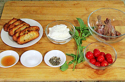 Bruschetta, fresh and simple Italian appetizer