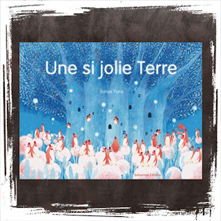 Une si jolie Terre, de Satoe Tone, Editions Balivernes - un livre jeunesse sur l'écologie et le réchauffement climatique, la pollution. Une grande aventure pleine de sens pour ces 84 pingouins - book child about ecology