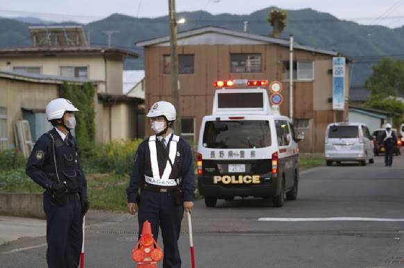 Três pessoas são assassinadas, em um grave incidente na cidade de Nakano.