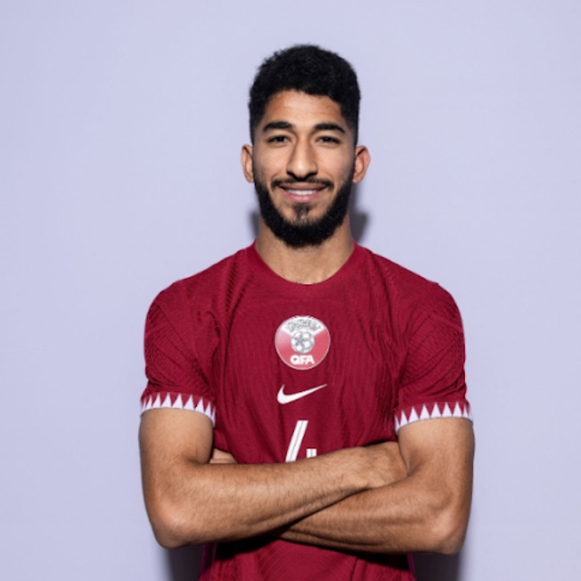محمد وعد البياتي لاعب المنتخب القطري
