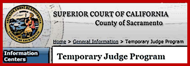 Bureau of State Audits Elaine M. Howle State Auditor - Victoria Henley Commission on Judicial Performance - US Attorney Melinda Haag - Benjamin Wagner US Attorney -Hon. Robert C. Hight – Hon. Bunmi O. Awoniyi – Hon. Steven M. Gevercer – Hon. Tami R. Bogert – Hon. James M. Mize – Vance Raye - CJP Victoria B. Henley – Hon. Thadd A. Blizzard -Temporary Judge Program-Sacramento Superior Court - Sacramento Family Court News- Judge Pro Tem-Office of Temporary Judge- 3rd District Court of Appeal - Justice Vance Raye - Justice Cole Blease – Justice Ronald B. Robie – Justice William J. Murray Jr. – Justice George Nicolson – Justice M. Kathleen Butz – Justice Elena J. Duarte – Justice Harry E. Hull Jr. – Justice Louis Mauro – Justice Andrea Lynn Hoch – Third District Court of Appeal