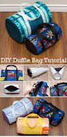 Duffle Bag Tutorial and Pattern