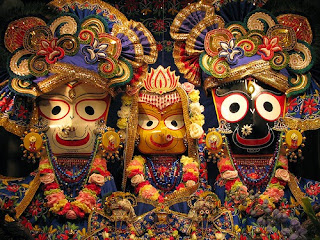 Lord Balabhdra, Goddess Subhadra and Lord Gagannath Photo by Abani Kanta Biswal