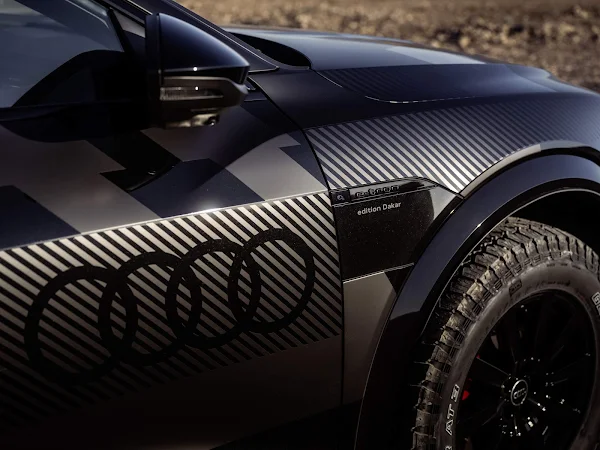 Novo Audi Q8 e-tron Dakar 2024