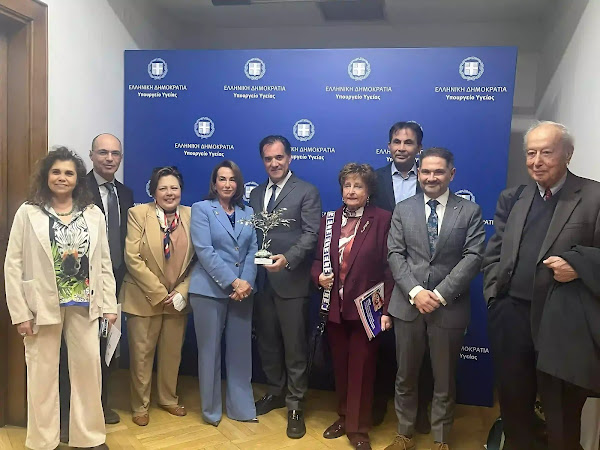 Διεθνής Ομοσπονδία Θαλασσαιμίας: Συνάντηση με τον Υπουργό Υγείας Άδωνι Γεωργιάδη