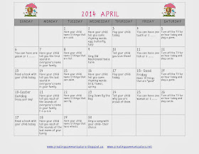 http://www.teacherspayteachers.com/Product/April-Language-Calendar-1173470