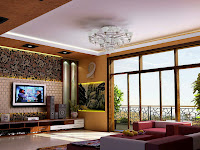 Download Modern Living Room Wallpaper Design For Home Background