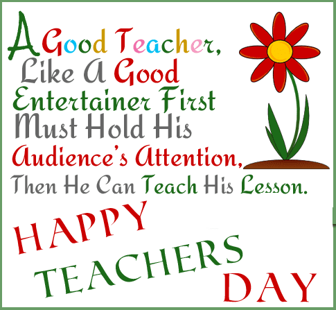 Teachers Day SMS 2016