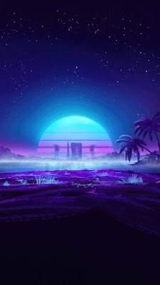 Vaporwave Mobile Wallpaper is a free high resolution image for iPhone smartphone and mobile phone.