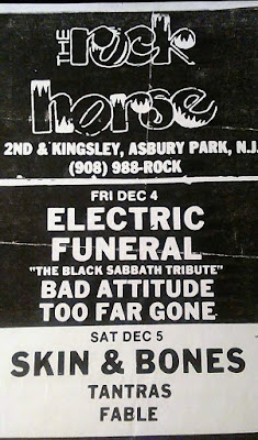 The Rock Horse in Asbury Park, New Jersey band lineup