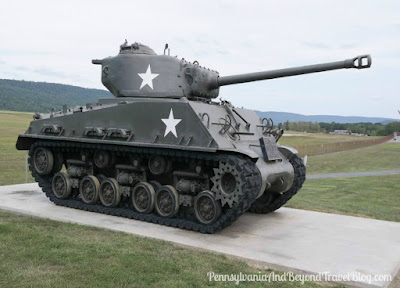 M4A3 Sherman Tank at Fort Indiantown Gap in Pennsylvania