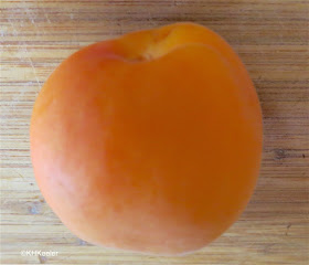 an apricot
