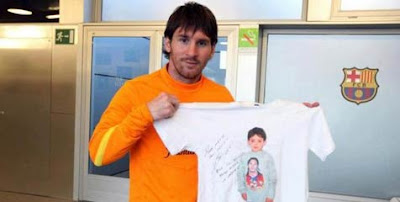 Messi Tanggung Biaya Pengobatan Anak Kecil Maroko [ www.BlogApaAja.com ]